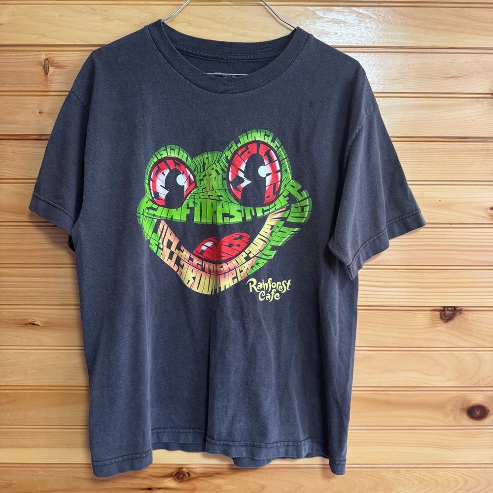 RAINFOREST Kids Frog Graphic Tee - Charcoal